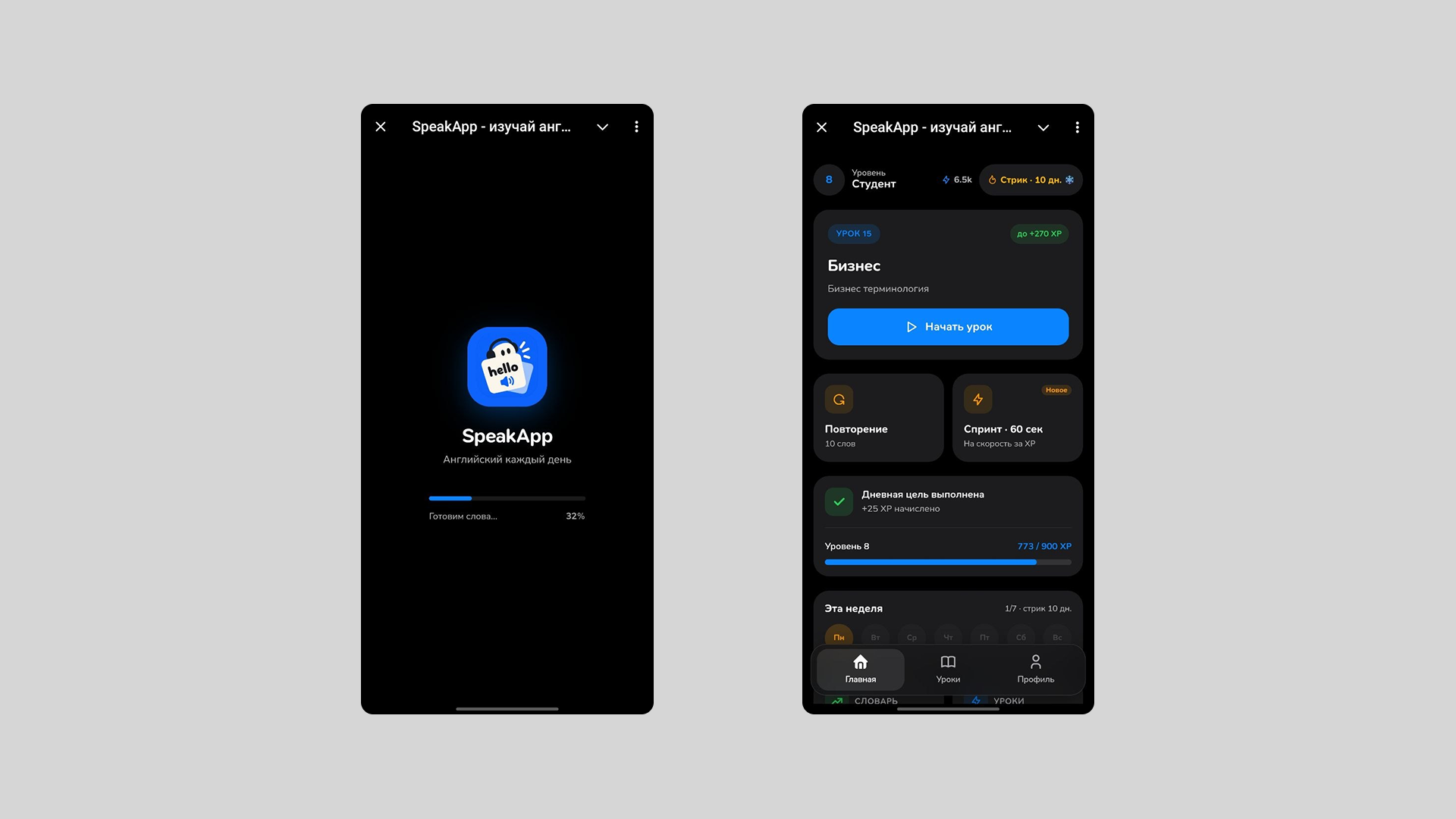 SpeakApp Habit Loop and Lessons